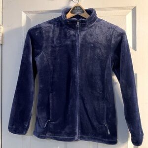 32 Degrees Heat Full Zip Fleece Teddy Faux Fur Jacket Medium